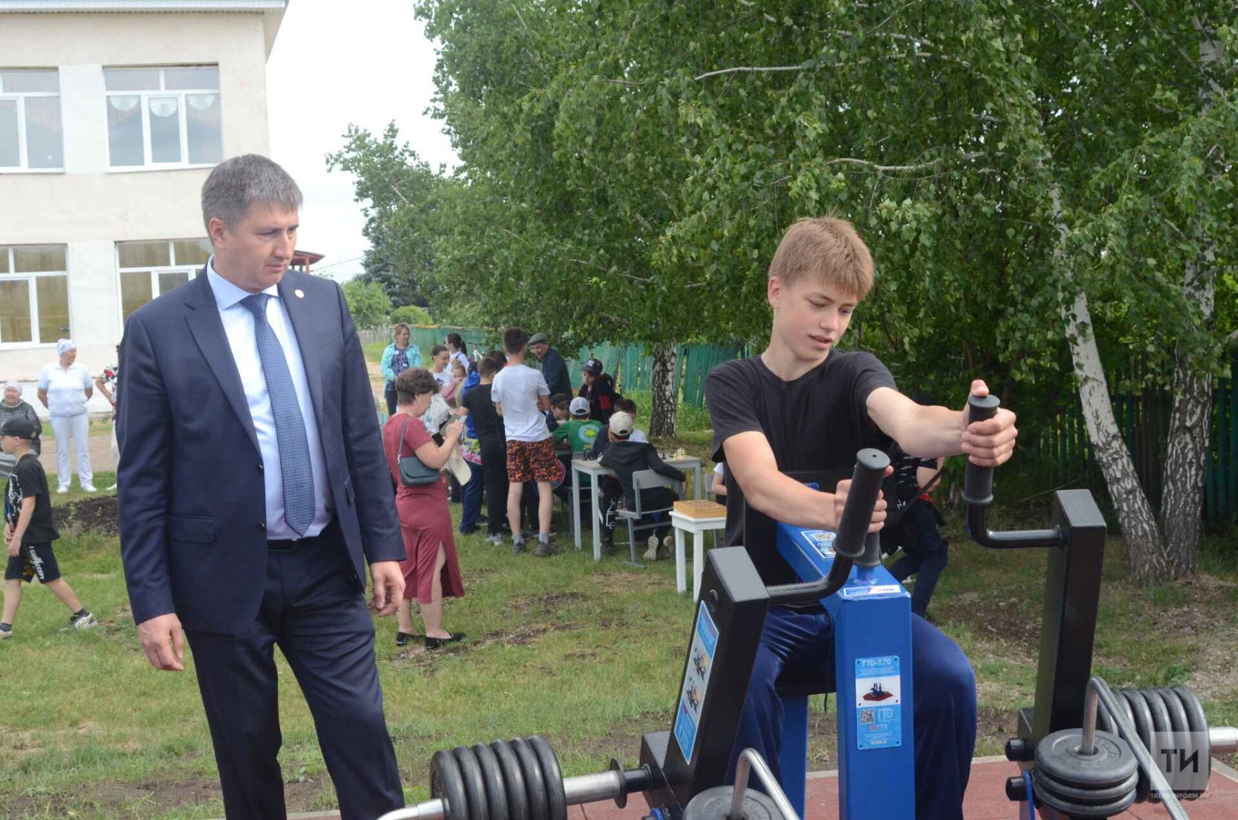 ГТО для всех: новая спортивная площадка в Бавлинском Районе